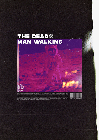 THE DEAD MAN WALKING (AVAILABLE) $25 branding clothing design illustration streetwear tshirt typography