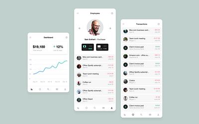 Alpha Bank Concept art direction clean ios mobile modern ui