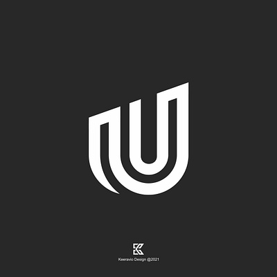 Letter U branding logo