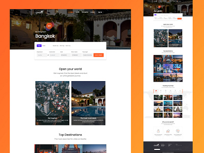 Hotel Booking booking design destinations destita figma food hotel html responsive travel ui uiux ux water website xd