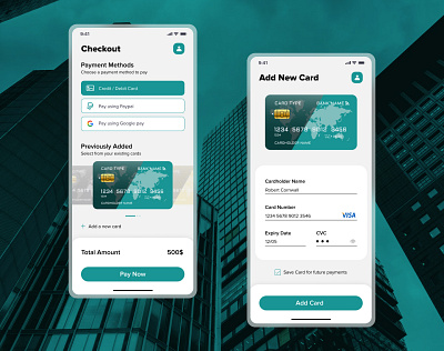 Credit Card Checkout | #DailyUI #002 application appui bankingapp checkout app creditcard dailyui figma mobile app motion graphics ui uiinspiration user experience userinterface userinterfacedesign web design