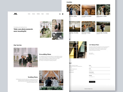 ArtiMaknaPhoto Website design ui uidesign uiuxdesign ux uxdesign webdesign