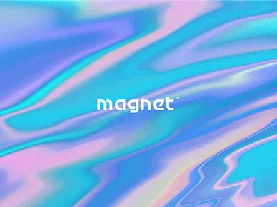 Magnet AI ai art direction branding cyber gradient motion