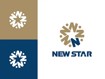 New Star Logo Design logo