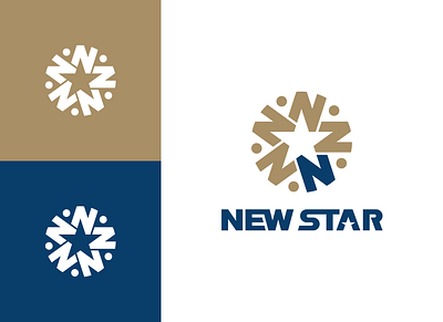 New Star Logo Design logo