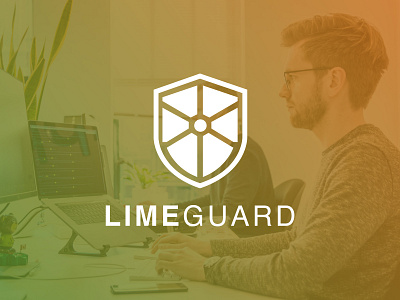 Logo Design for Lime Guard Security branding design illustration logo