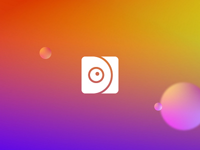 Octopus Designs abstract branding gradient logo
