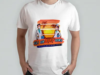 T-Shirt Design branding design event illustration logo typography vector