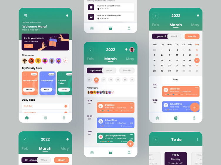 Famy - Family App by Maruf Ahmed on Dribbble