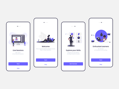 Daily UI 023 - Onboarding app design appui daily ui 023 dailyui dailyui 023 dailyuichallenge design get started illustration login mobile onboarding onboarding onboarding illustration onboarding screen onboarding ui splash screen ui walkthrough welcom welcome screen