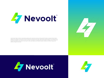 Nevoolt Logo Design - Letter N Flash Electrical Logo a b c d e f g h i j k l m n animation best designer in dribbble branding design electric logo electrical logo flash logo illustration letter mark lettermark logo logo design logo mark n logo o p q r s t u v w x y z only1mehedi picox typography web design