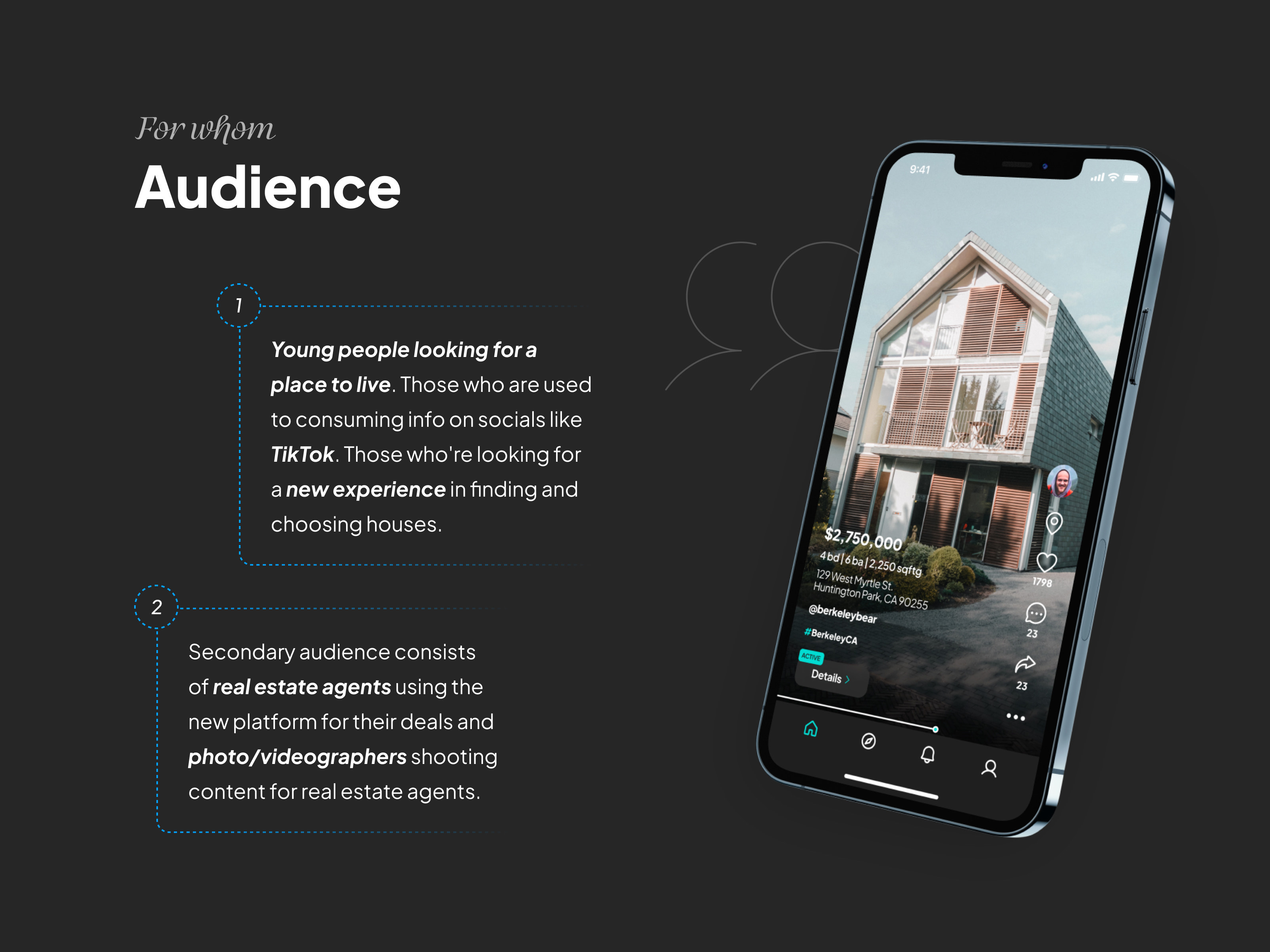 Playhouse Real Estate App by Awesomic on Dribbble