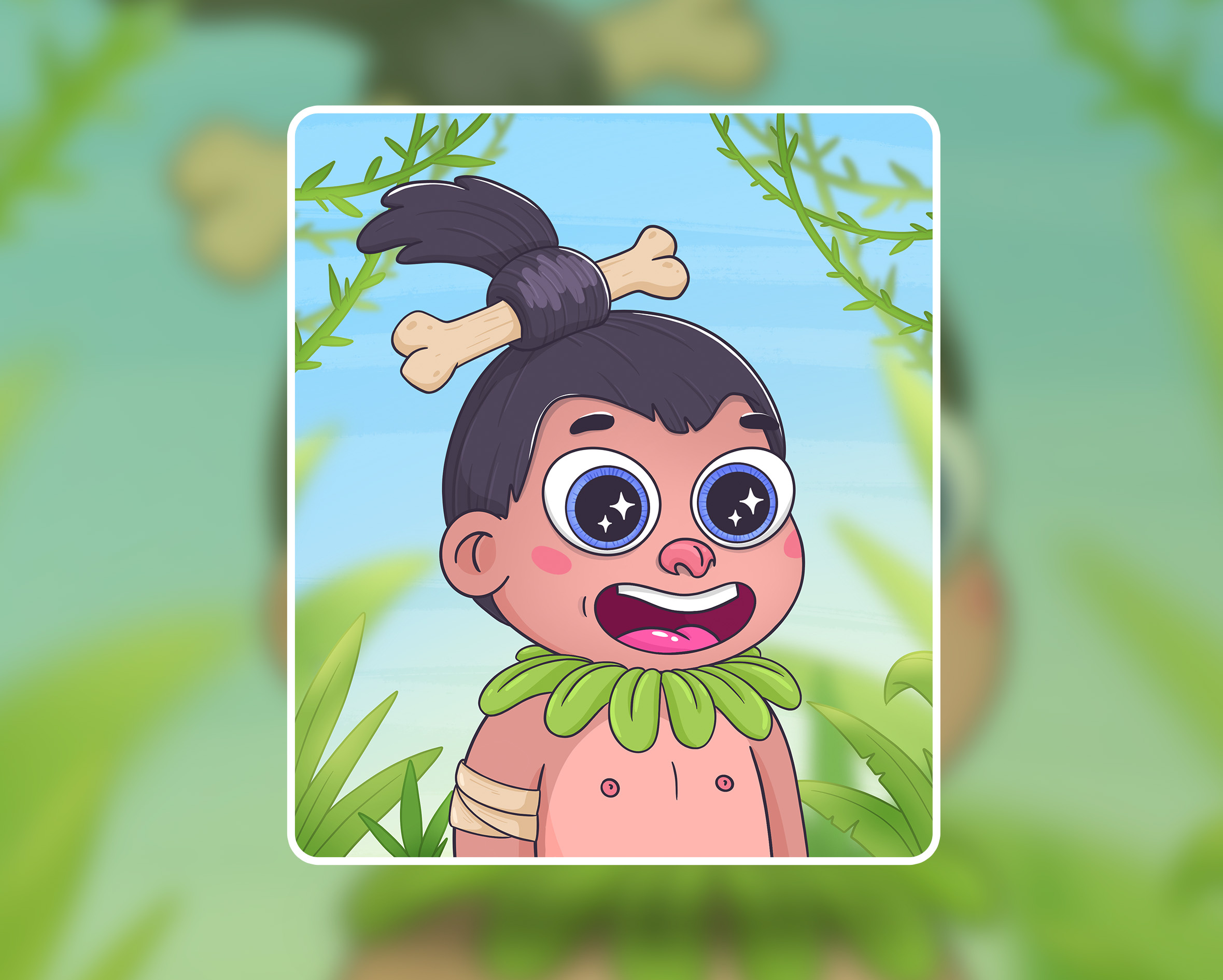 Aborigine character art character design graphic human illustration nft person procreate