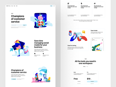 New Cranks illustrations 💥 animation application characters craftwork landing new release scene ui vector web website