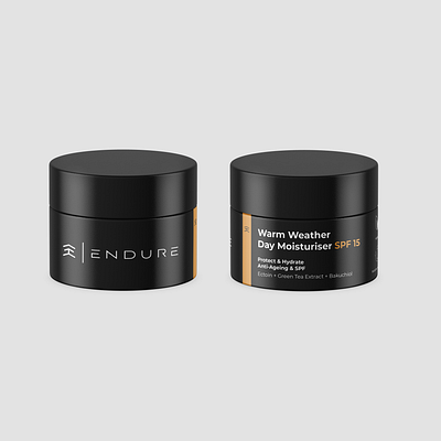 ENDURE - Skincare - Packaging Design brand design brand identity design brand strategy branding cosmetic cosmetic packaging cosmetics design endure logodesigner luxury logo design male cosmetics male skincare packaging packaging design packaging designer skincare skincare branding skincare logo skincare packaging