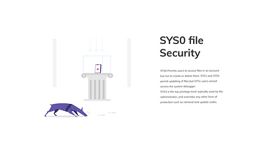 File security design graphic design illustration