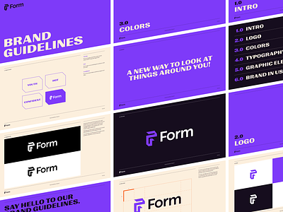 Form Guidelines | Template brand guidelines branding branding and identity guidelines identity identity branding logo design logo design branding logotype template