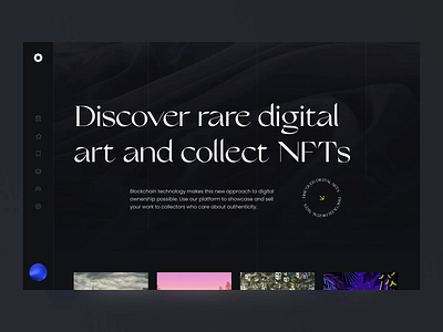 NFT marketplace - animation animation art blockchain digital art ecommerce graphic design interface animation interfacedesign marketplace motion graphics nft non fungible token paintings token tokens ui ui ux uiux uiuxdesign web design