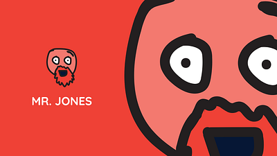 Say hello to Mr Jones design illustration