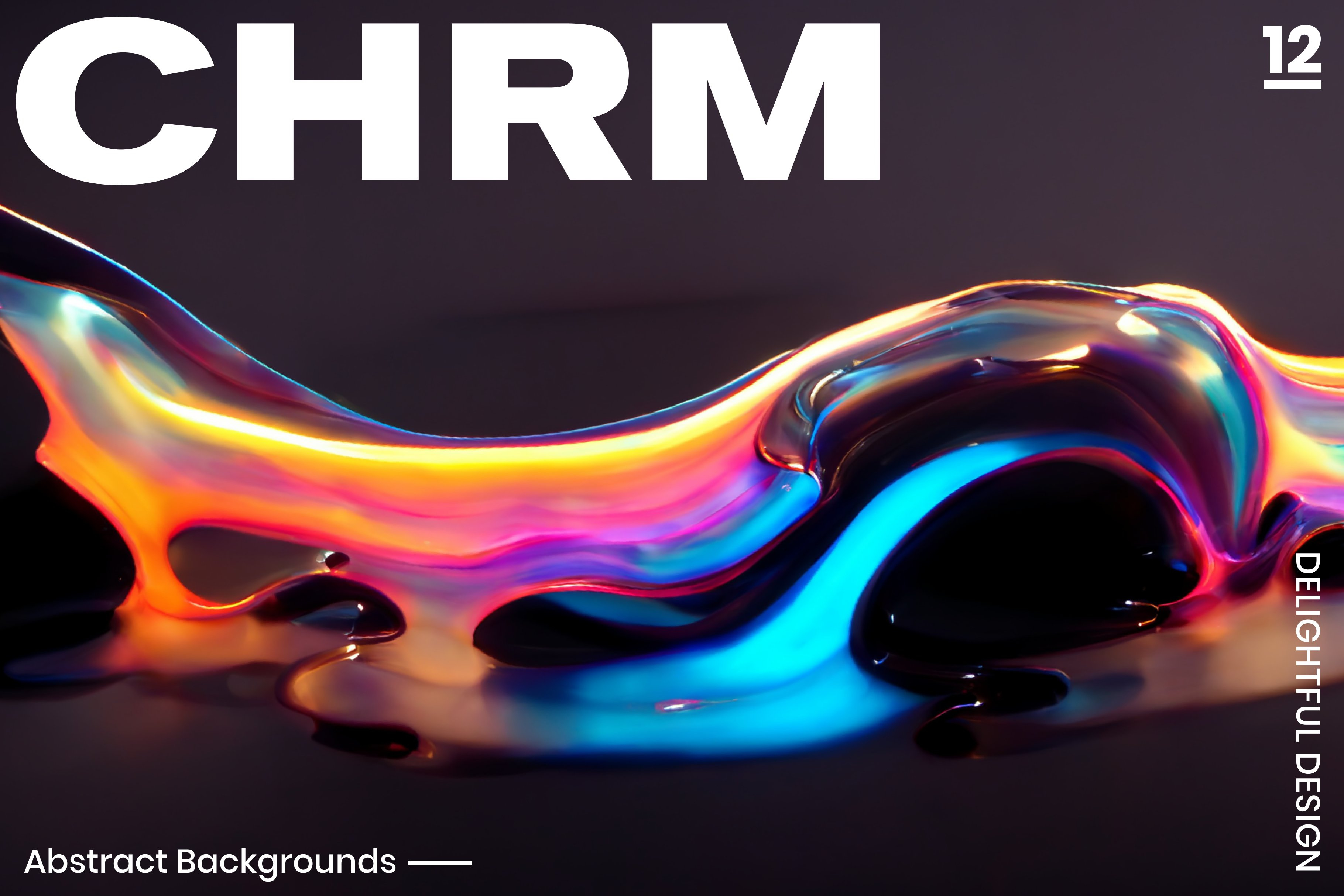 CHRM 3d abstract backgrounds branding creative market illustration ilustration neon