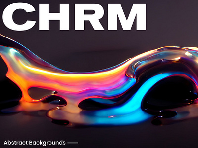 CHRM 3d abstract backgrounds branding creative market illustration ilustration neon