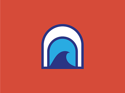 Waves branding color design graphic design illustration logo logo design ocean ocean design ocean logo vector waves