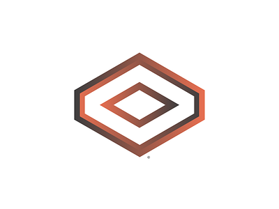 Geometric Logo Design branding design geometric logo isometric logo logo