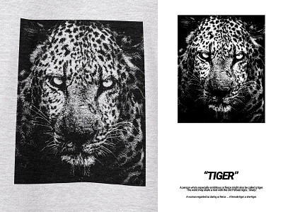 Streetwear Engraved Effect branding design effect engraved engraved effect graphic design photoshop shirt shirt design streetwear streetwear design tiger