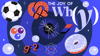 Quanta Magazine - The Joy of Why colour design editorial illustration illustration print science