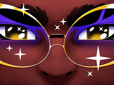 ✨✨✨ character glasses procreate