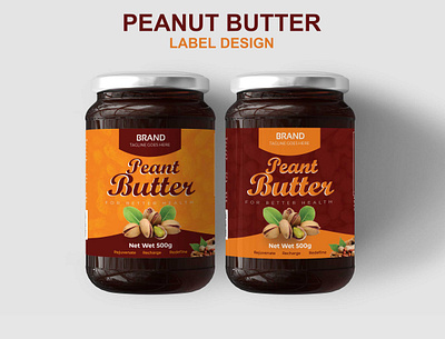Peanut Butter branding cosmetic designerlabel graphic design illustrator jar jar design jar label label labeldesign logo packagingboxdesign packagingdesign packagingdesigner print ready productlabel productpackaging sticker supplement