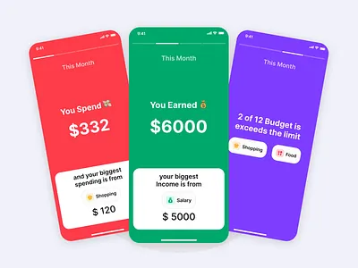 Montra - Financial Report design expense tracker figma finance freebie icon illustration resource ui ui kit user interface ux