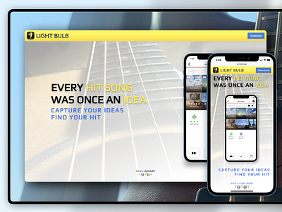 Website Redesign: V3 app ios mobile music redesign website