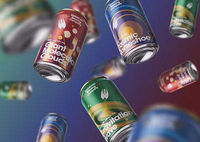 Metalman Brewing Co. Packaging Design branding design illustrator packaging design