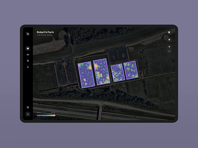 farming clean dashboard farm graph map simple ui voit xandovoit