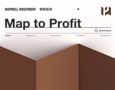Mapwell Investment Branding Pt 01 branding design logo poster typography vi