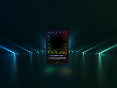 NFT Card Exploration 3d transforms adobe xd animated card animation auto animate card card animation crypto nft nft card