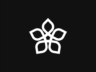 Panchadala design five flower graphic design icon illustration illustrator india indian logo minimal minimalism nature nikxith petal vector