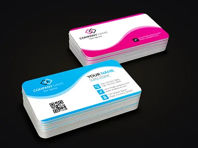 New Style Business Card advertise agency branding business card design illustration illustrator logo vector