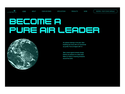 U-Earth / website redesign animation design minimal ui ux web