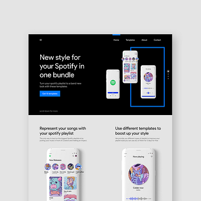 Spotify Bundle branding design flat graphic design illustration logo ui ux web webdesign