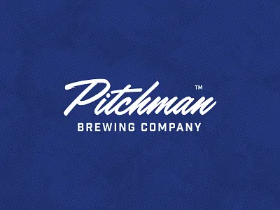 Pitchman Brewing Company beer branding brewery craft beer craft beer design craft brewery graphic design logo logodesign