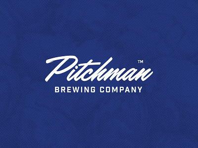 Pitchman Brewing Company beer branding brewery craft beer craft beer design craft brewery graphic design logo logodesign