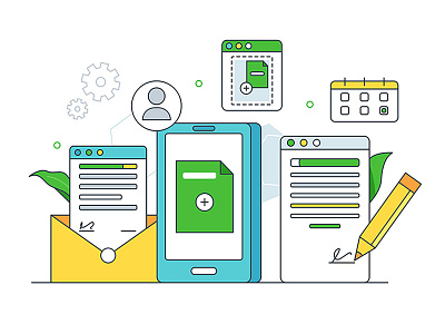 Organization storage of online documentation folder
