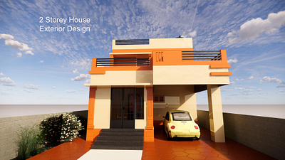 House - Exterior design 3d architecture art artistic blender buildings commercial design enscape exterior interior residential revit solidworks