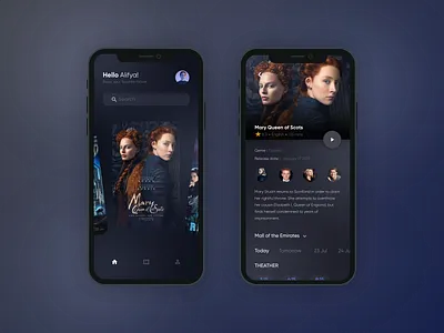 Movie App app application best design design movie product design prototyoe ui ux
