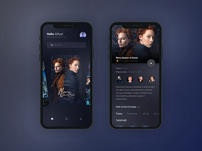 Movie App app application best design design movie product design prototyoe ui ux