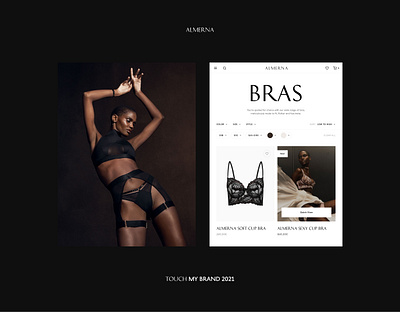 Luxury Lingerie – E-commerce Online Store clean design e commerce e commerce design e commerce shop ecommerce fashion lingerie minimalistic onepage online shop online store product store ui ux web web app web ui webdesign