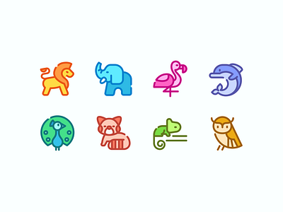 Zoo Animal design graphic design illustration logo ui vector