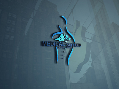 Logo Design for Medical Supplies 3d adobe illustrator adobe photoshop branding branding logo care logo creative design designer hub graphic design health logo icon logo logo design logo maker logo services medical medical supplies professional logo unique logo vector